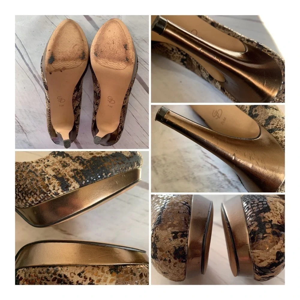CIRCA JOAN & DAVID LUXE CJPearly Platform Heels